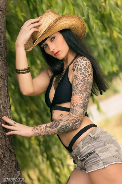 Tattoo model wildcat
